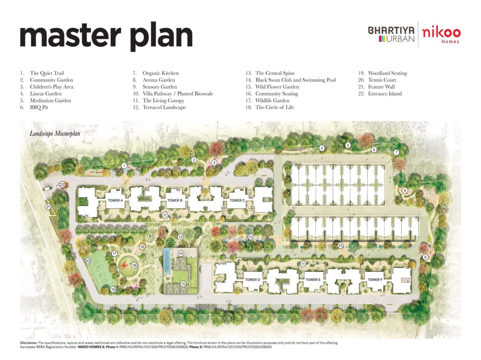 Nikoo Homes 8 Master Plan Layout